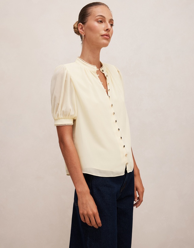 Forever New - Leighton Short Sleeves Blouse