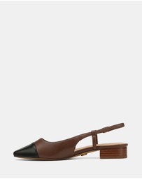Wittner - Dame Leather Slingback Flats