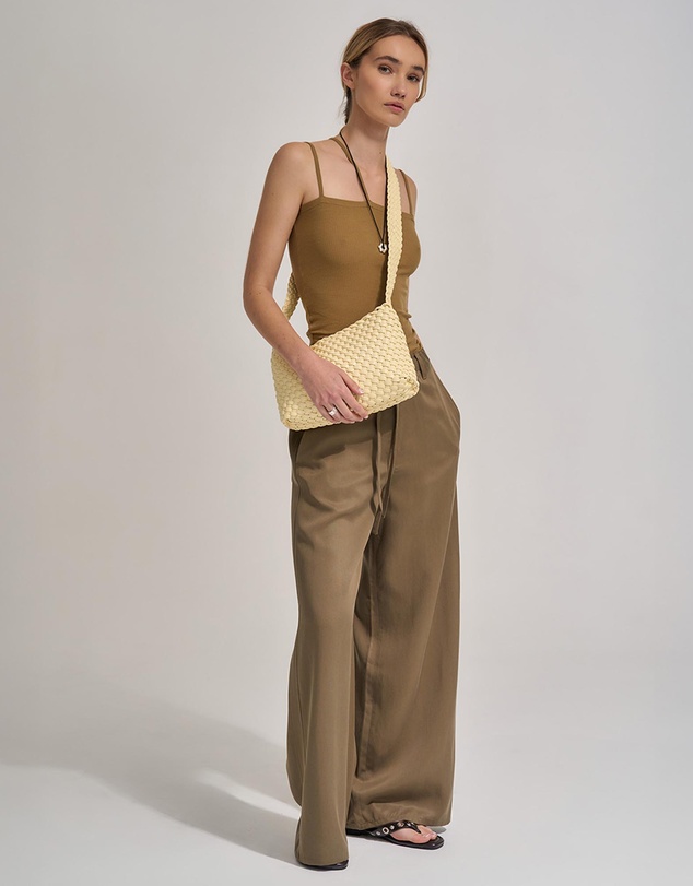 Brie Leon - Luca Woven Crossbody Bag