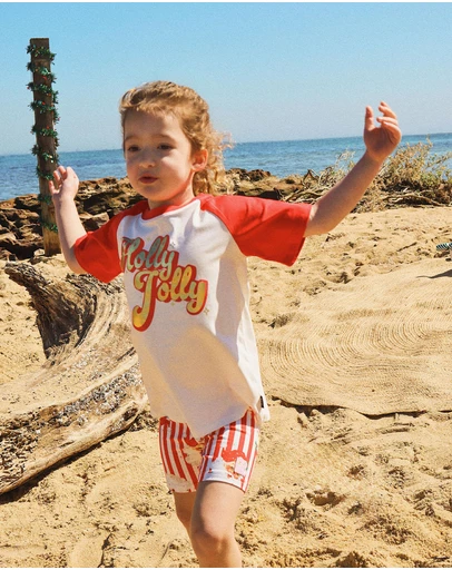 Rock Your Kid - Christmas Kylie Raglan Tee - Kids