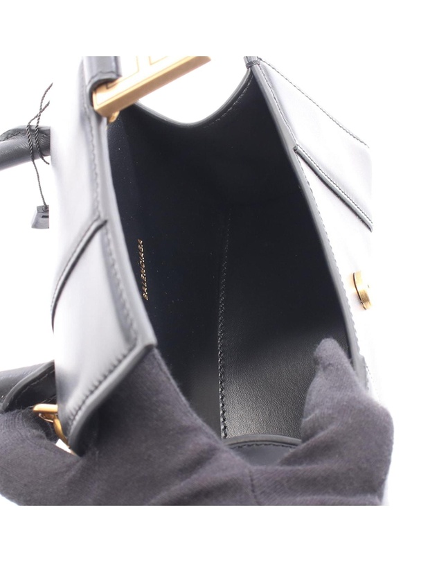 Pre-Loved by Azura Reborn - Pre-Loved XS Shiny Box Calfskin Hourglass Top Handle Bag