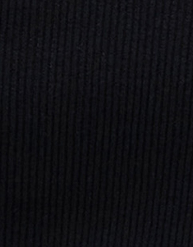 Bassike - slim scoop rib tank
