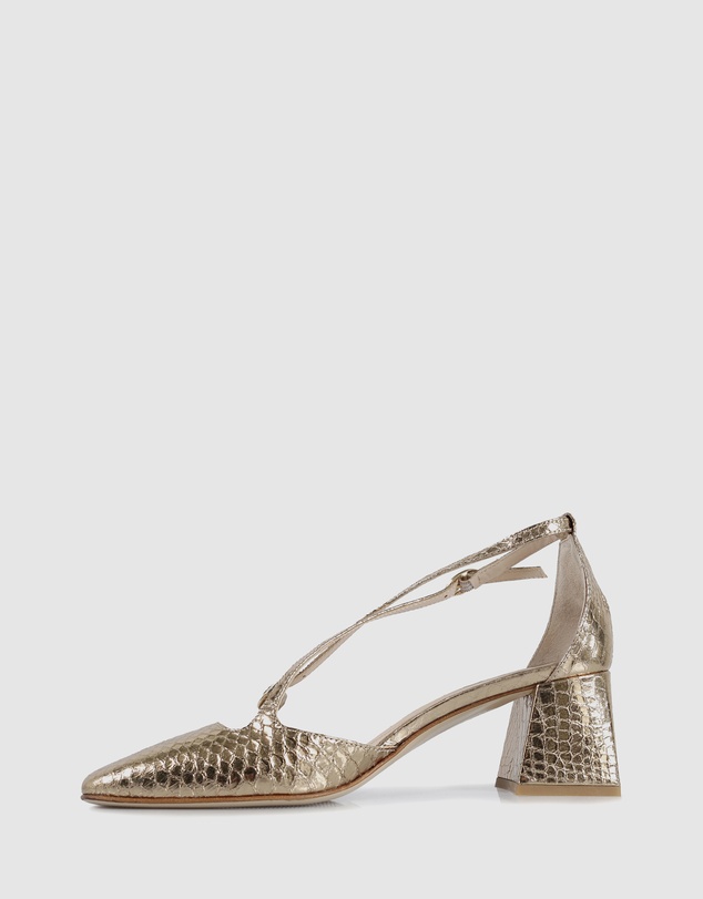 S by Sempre Di - Amy Block Sandals