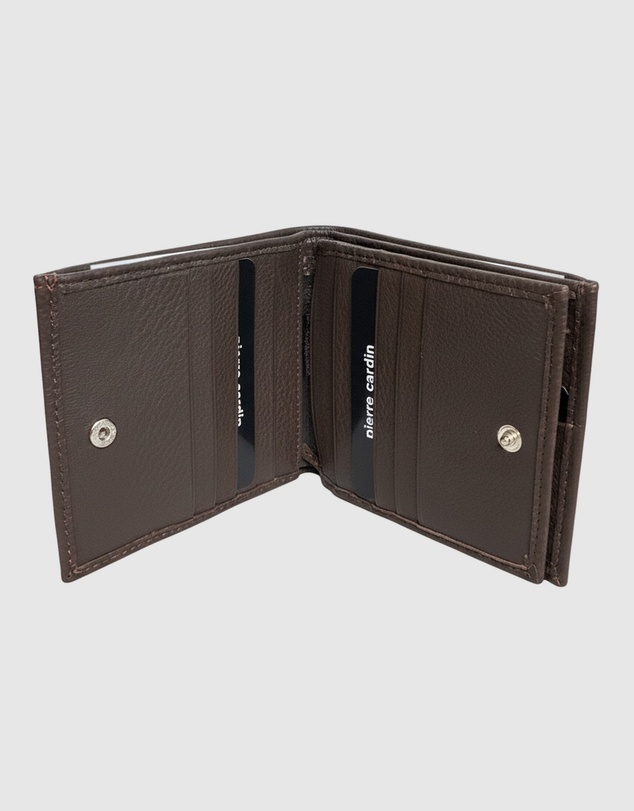 Pierre Cardin - Leather Tri-Fold Wallet with RFID
