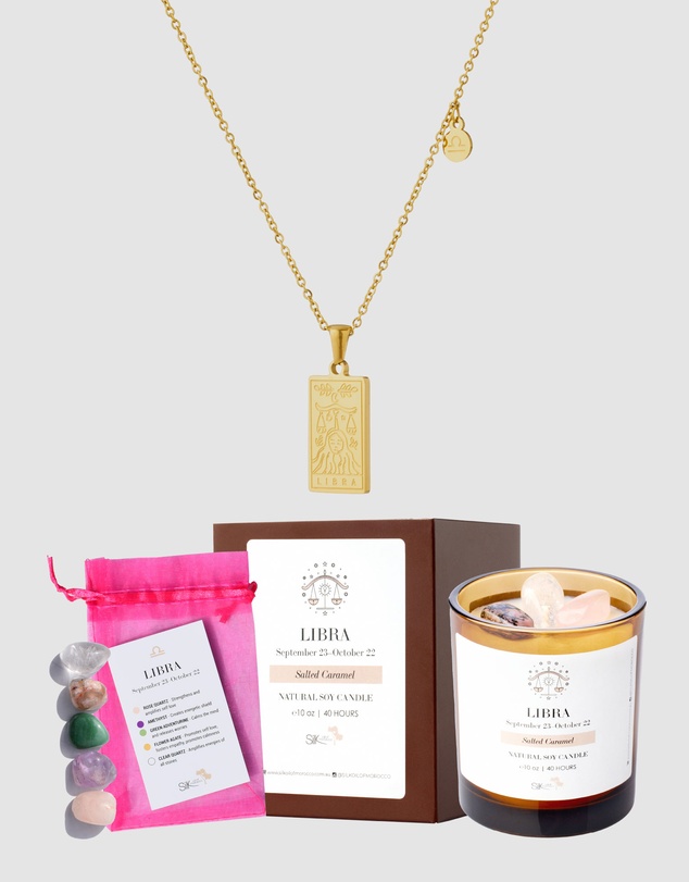 Silk Oil of Morocco - Celestial Zodiac Gift Collection - Libra
