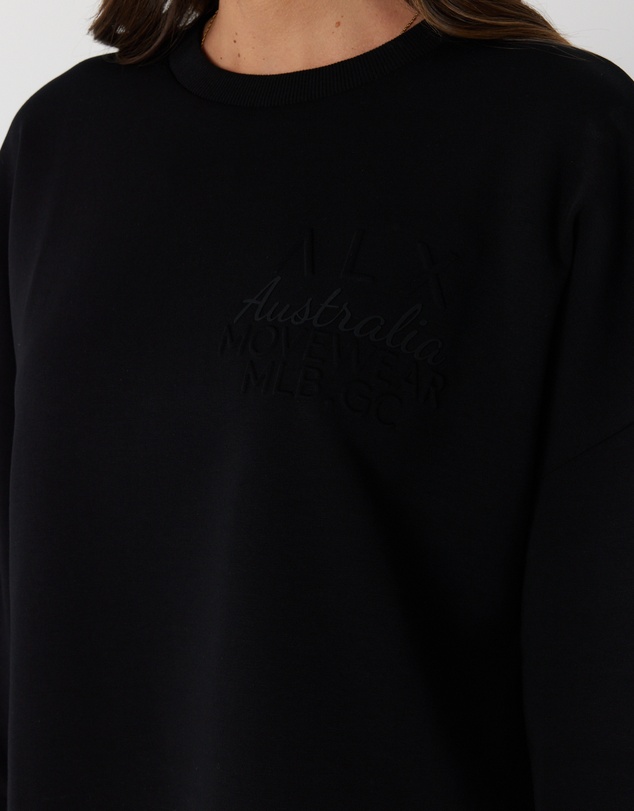 ALEXANDRA - Emby Long Sleeve Top Black