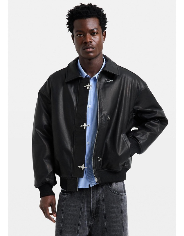 Black Noise White Rain - Agency Jacket