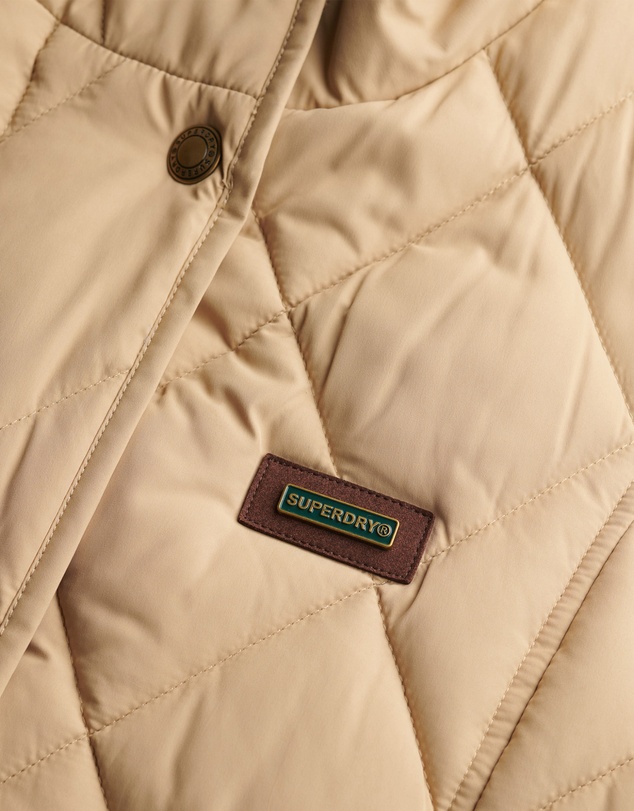 Superdry - Cord Trimmed Liner Slim Fit Gilet