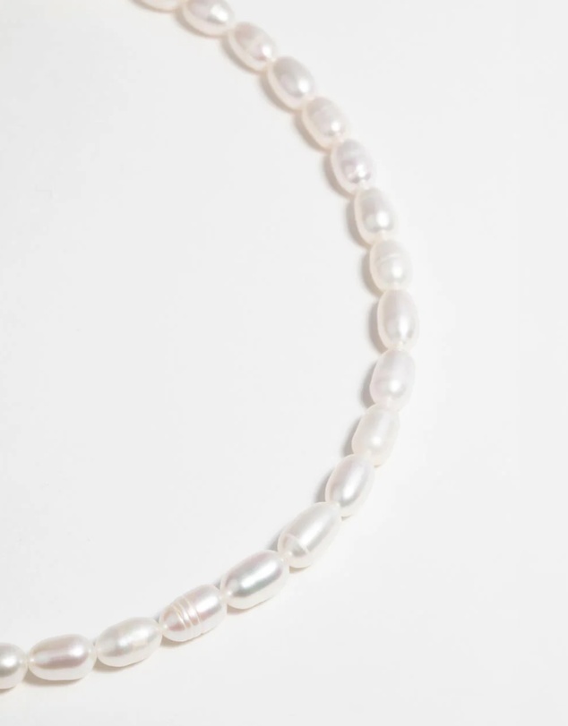 Lovisa - Gold Plated Necklace with Freshwater Pearls