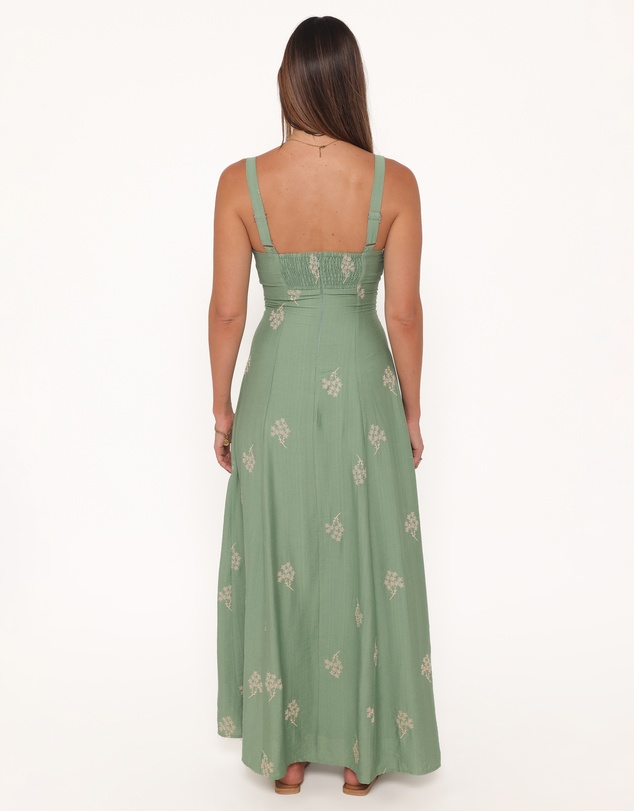 Petal & Pup - Oregon Maxi Dress - Green