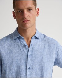 Oxford - Cooper Organic Linen Shirt Long Sleeve