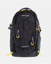 Pierre Cardin - Pierre Cardin Men's 30L Nylon Adventure Backpack