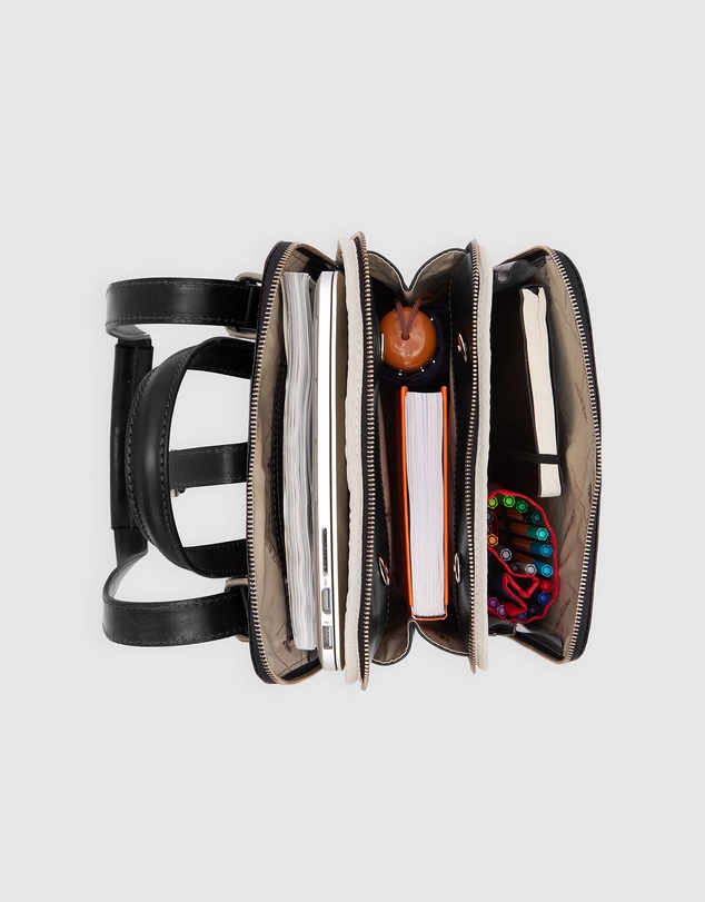 Florence - The Emma Black 3-in-1 Convertible Backpack