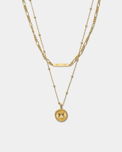 MIMCO - Lucky Coin Duo Necklace