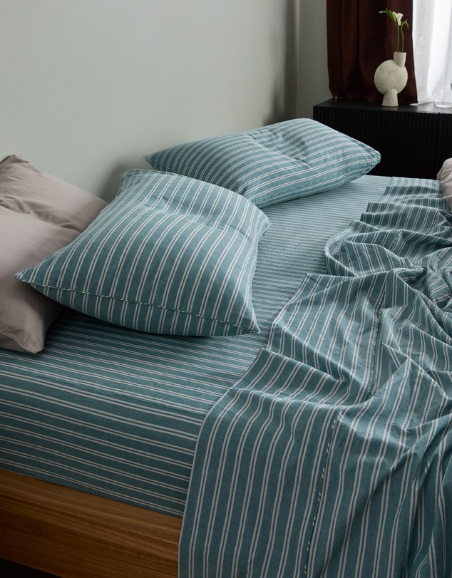 Sheet Society - Leo Washed Cotton Full Sheet Set