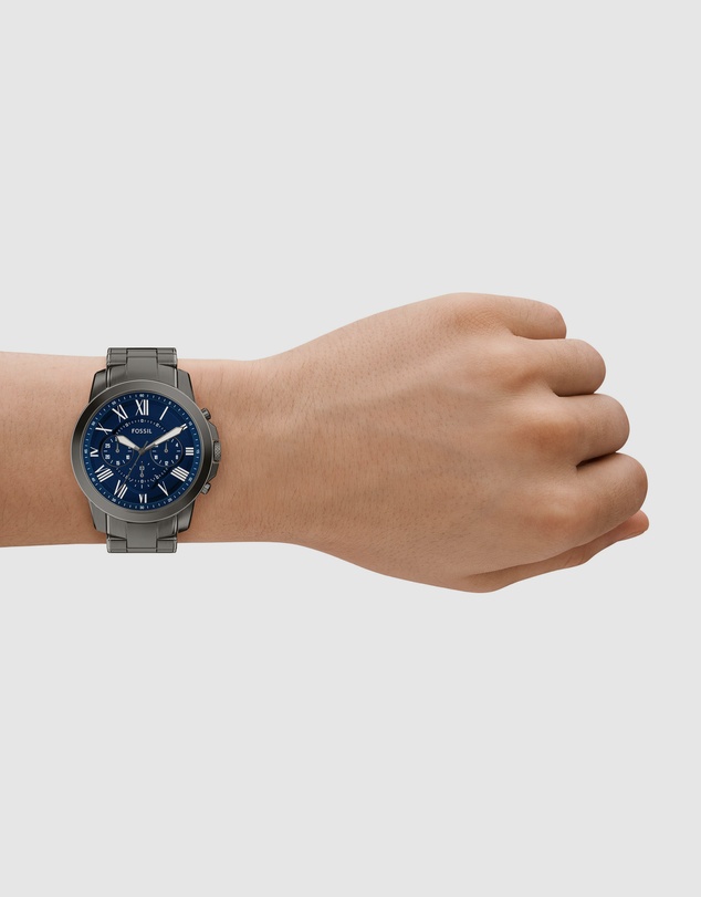 Fossil - Grant Gunmetal Chronograph Watch