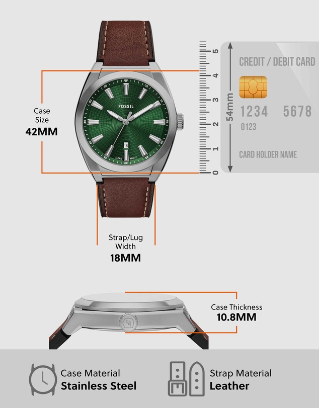 Fossil - Everett Brown Analogue Watch