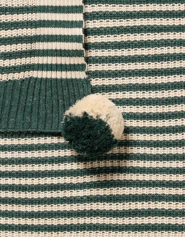 Wilson & Frenchy - Clover Stripe Knitted Stripe Blanket - Babies