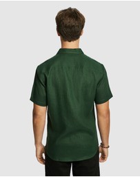 yd. - Lewis Pure Linen Shirt