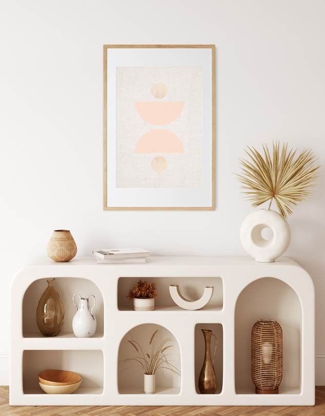Olive et Oriel - Bohemian Abstract II Art Print
