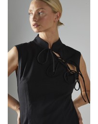 Glamorous - Mandarin Collar Mini Dress