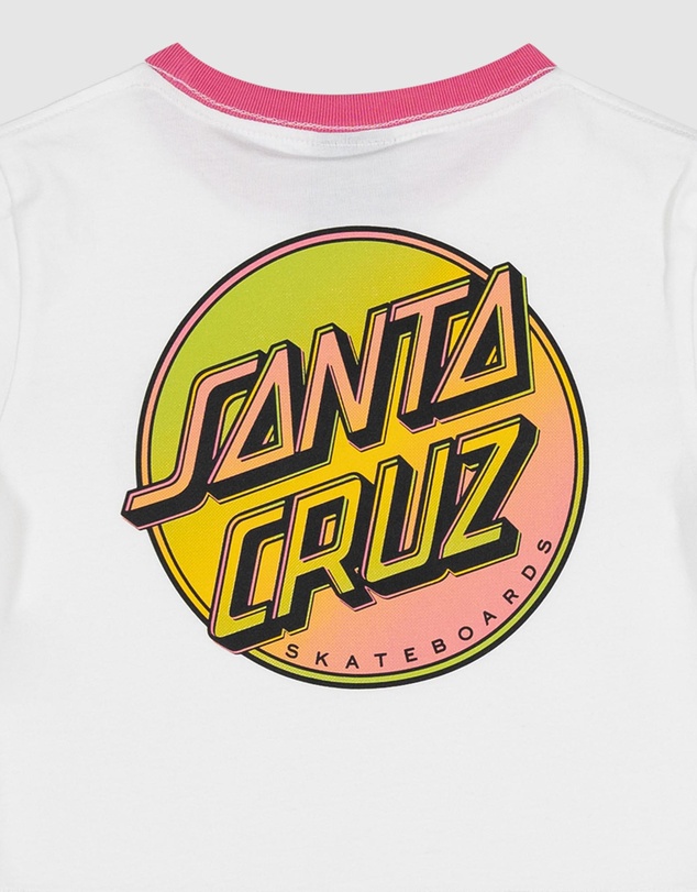 Santa Cruz - Contra Dot Pop Tee - Teens