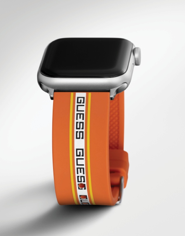 GUESS - Guess Apple Band - Orange Logo 42-44mm