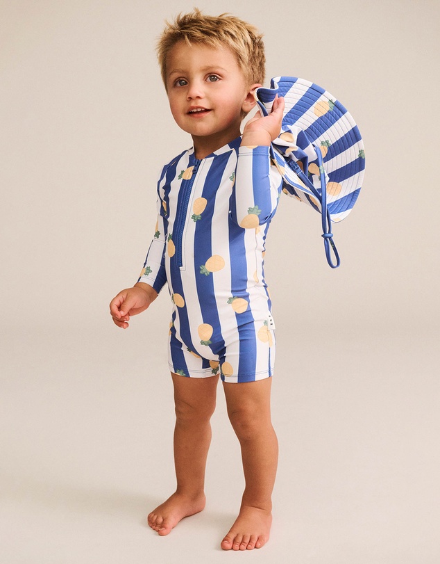 Huxbaby - Pineapple Rashsuit - Babies-Kids