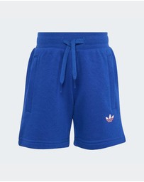 adidas Originals - Trefoil Loose Shorts and Tee Set - Kids-Teens