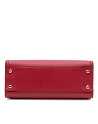 Pre-Loved by Azura Reborn - Pre-Loved Soft Calf Trimmed Saffiano Convertible Tote