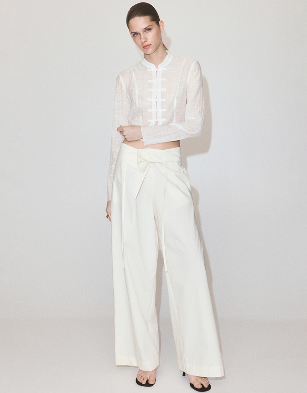 M.N.G - Mandarin Blouse