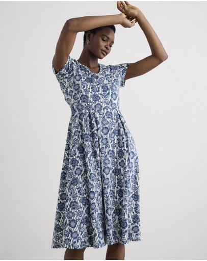 Seasalt - Seasalt Cornwall Blue Pier View Dress