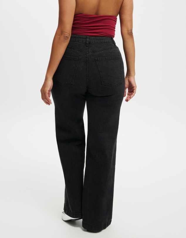 Cotton On - Curvy Stretch Wide Jeans