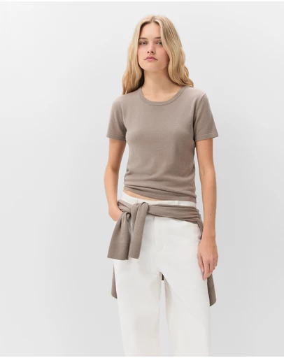 UNISON - Fine Knit Tee