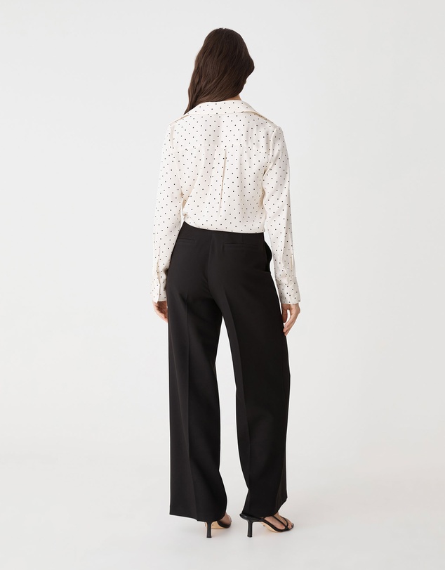 Forcast - Courtney Satin Spot Shirt