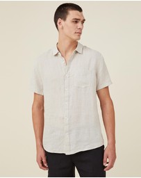 Cotton On - Linen Short Sleeve Shirt