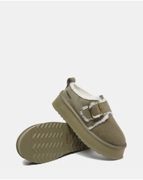 EVERAU - EverAU Ugg Tobias Cow Suede Upper House Shoes