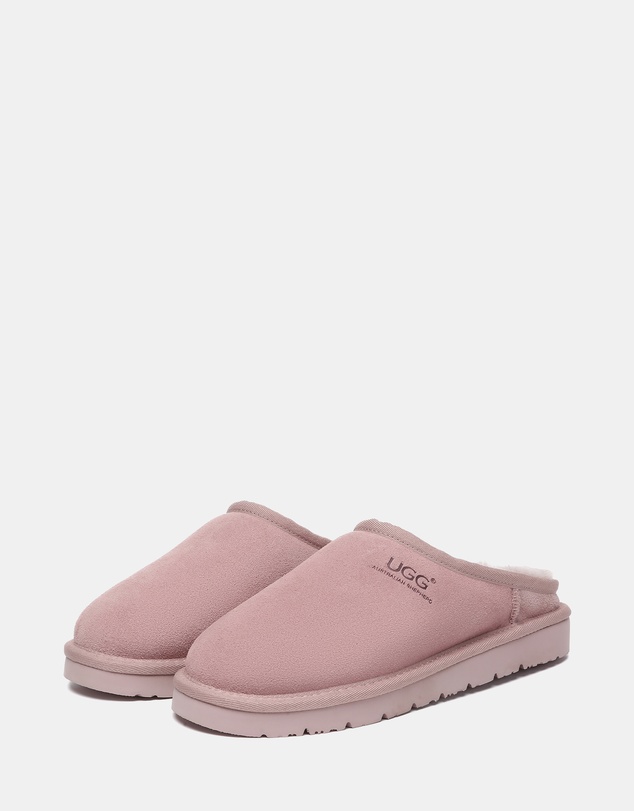 EVERAU - Australian Shepherd Ugg Nano Classic Slipper Cow Suede Upper House Shoes