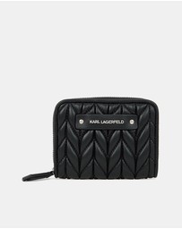 Karl Lagerfeld - K/Weave Small Zip Wallet