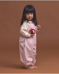 Crywolf - BABY WANDER OVERALL Gingham