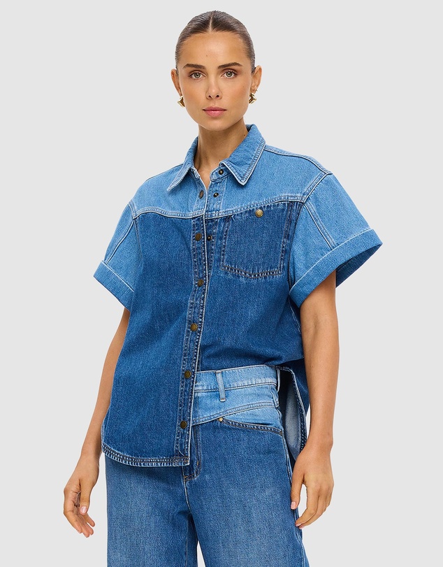 KIVARI - Coralie Denim Shirt
