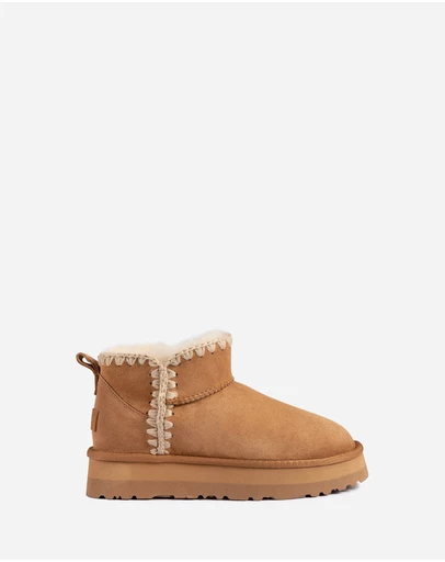 Ozwear Connection Uggs - Ugg Eskimo Platform Mini Boots
