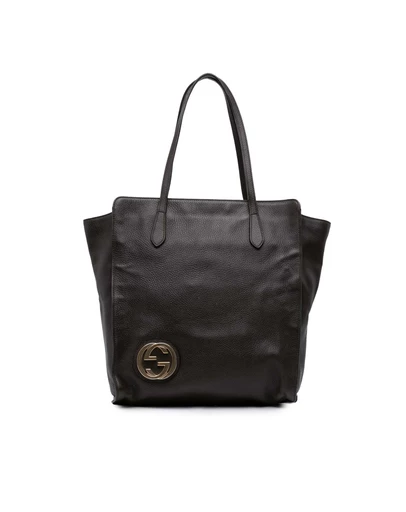 Pre-Loved by Azura Reborn - Pre-Loved Dollar Calfskin Interlocking G Tote