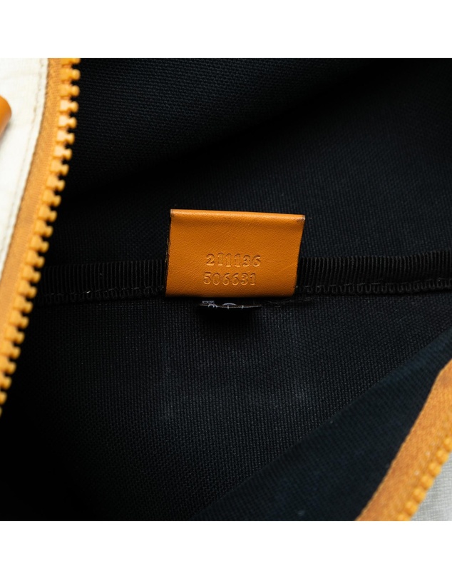 Pre-Loved by Azura Reborn - Pre-Loved GG Supreme Heritage Logo Flat Zip Tote