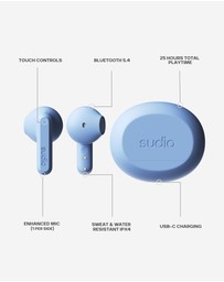 Sudio - A3 - True Wireless 5.4 Bluetooth Headphones/Earbuds