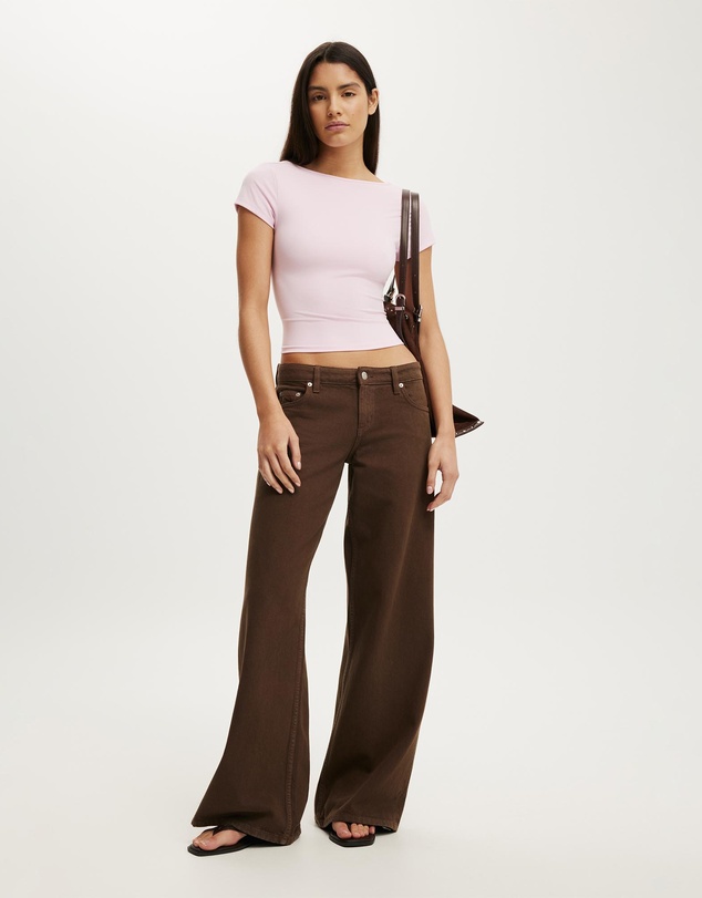 Cotton On - Hold Me Scoop Back Tee