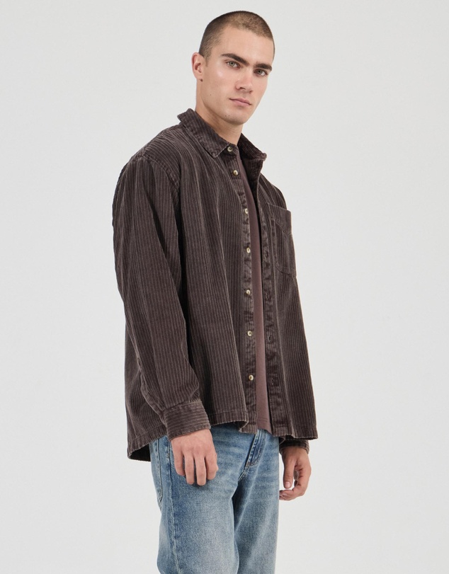 Rolla's - Campus Chunky Cord LS Shirt