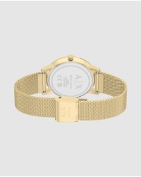 Armani Exchange - Gold Tone Analogue Watch
