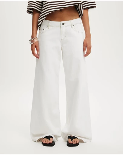 Cotton On - Low Rise Wide Jean