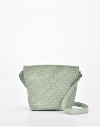 Cobb & Co - Canterbury Woven Leather Bag